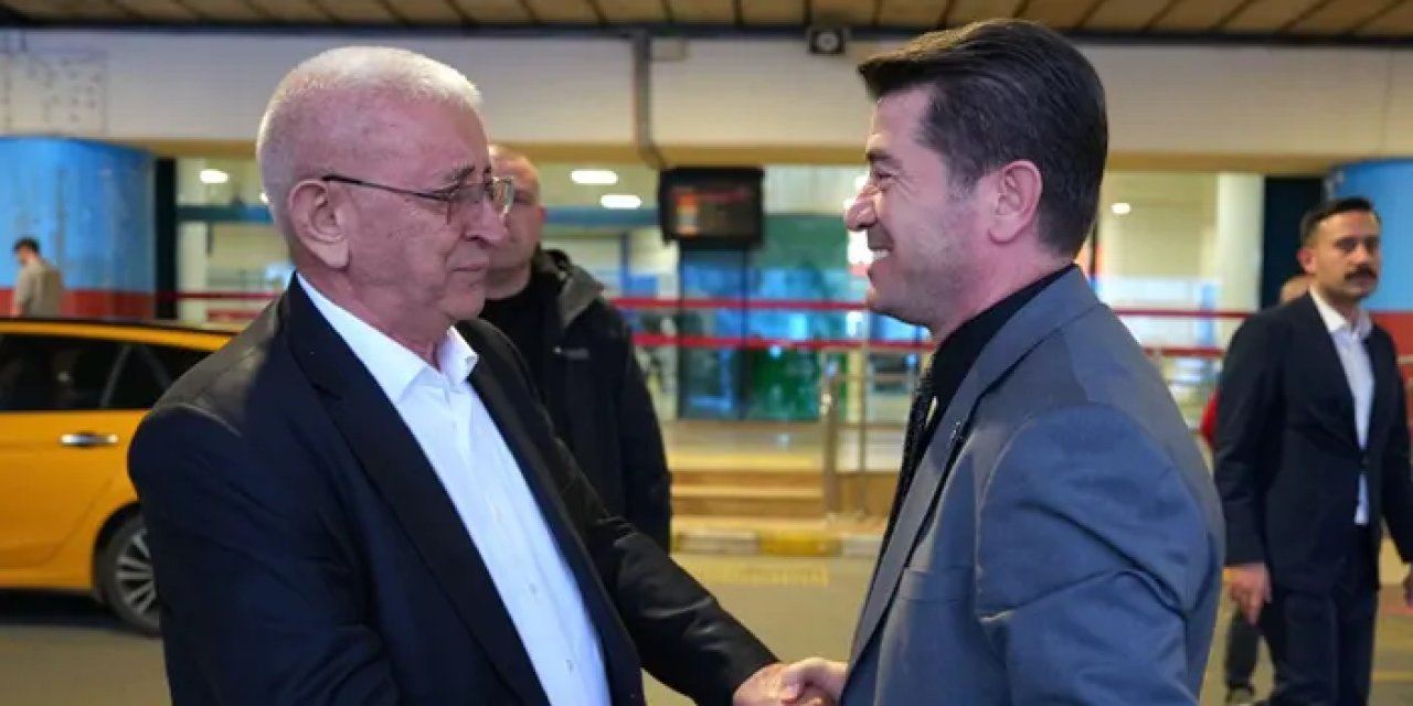 Ekrem İmamoğlu'nun babası Hasan İmamoğlu Trabzon'da