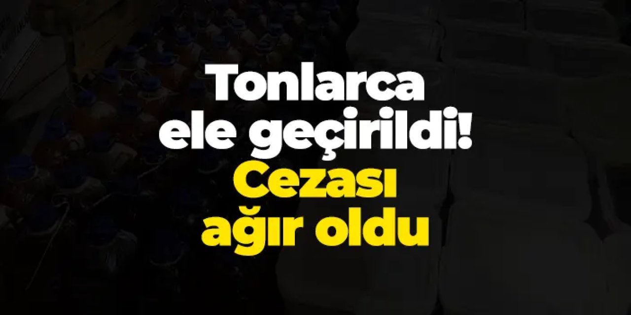 Karadeniz’de kaçak bal operasyonu: 1 tonu aştı... 600 bin TL ceza kesildi!
