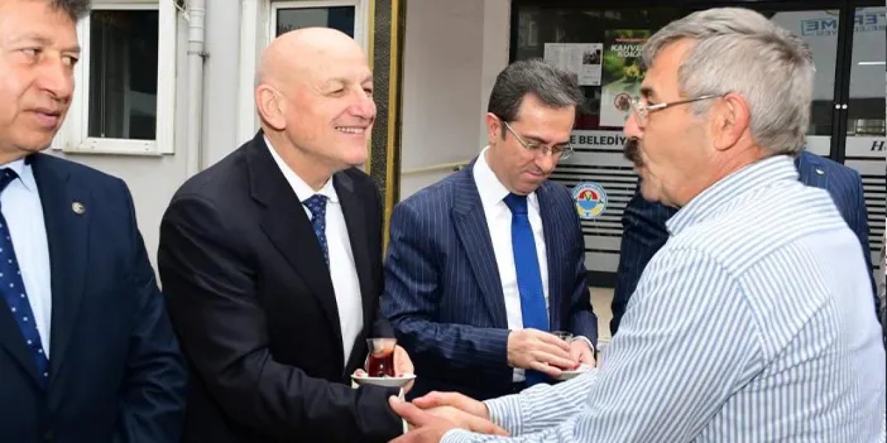 Samsun'da geleneksel kent bayramlaşmasına yoğun ilgi