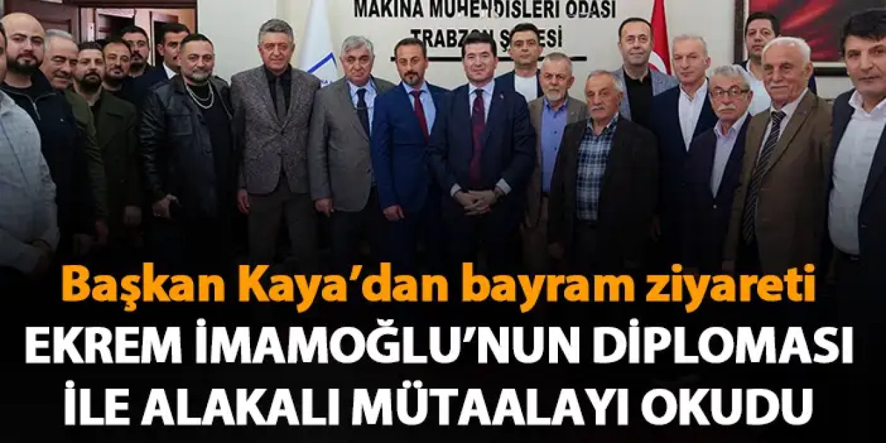 Başkan Kaya’dan Meslek Odalarına Çağrı: “Bu haksızlığın karşısında durmasını talep ediyorum”