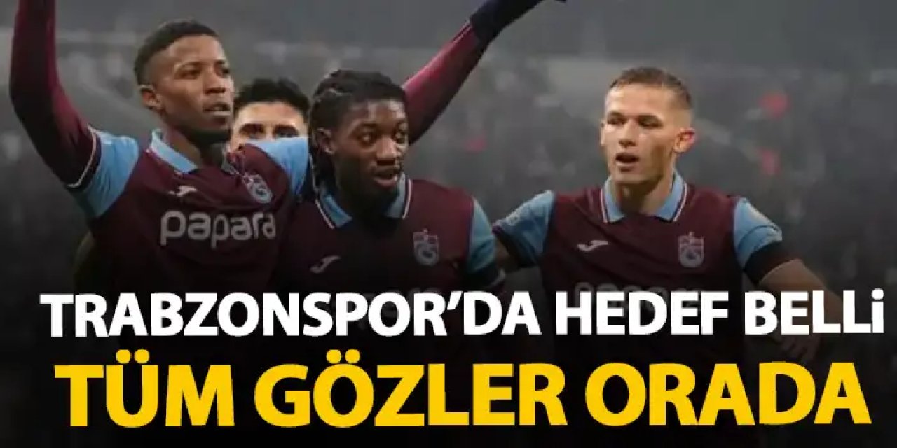 Trabzonspor'da hedef belli! Fatih Tekke'den zorunlu değişiklik