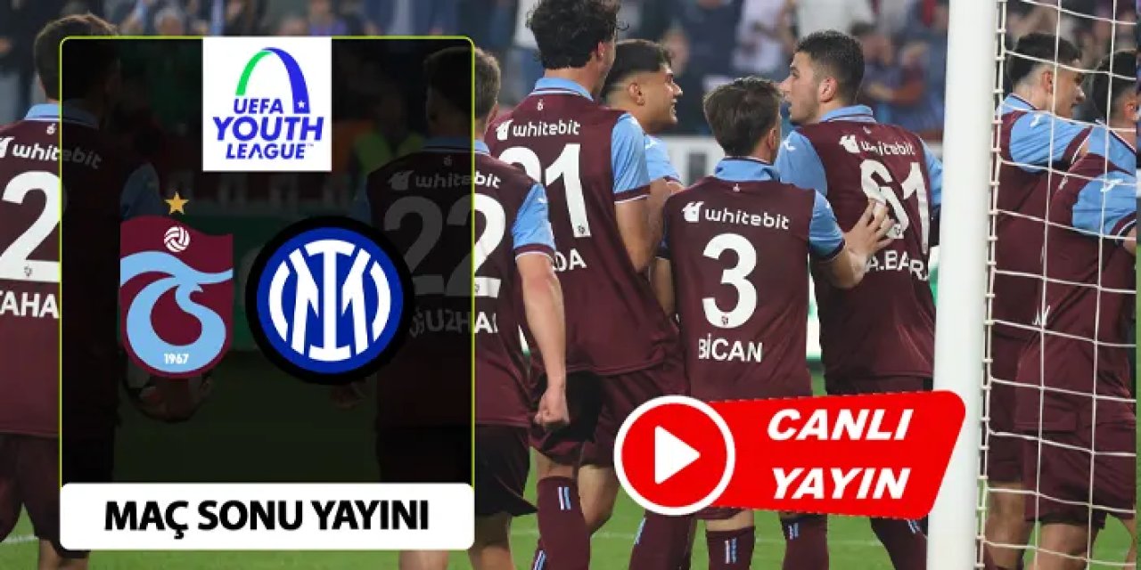 Trabzonspor, UEFA Gençlik Ligi çeyrek finalinde İnter'i  1-0 ile geçti