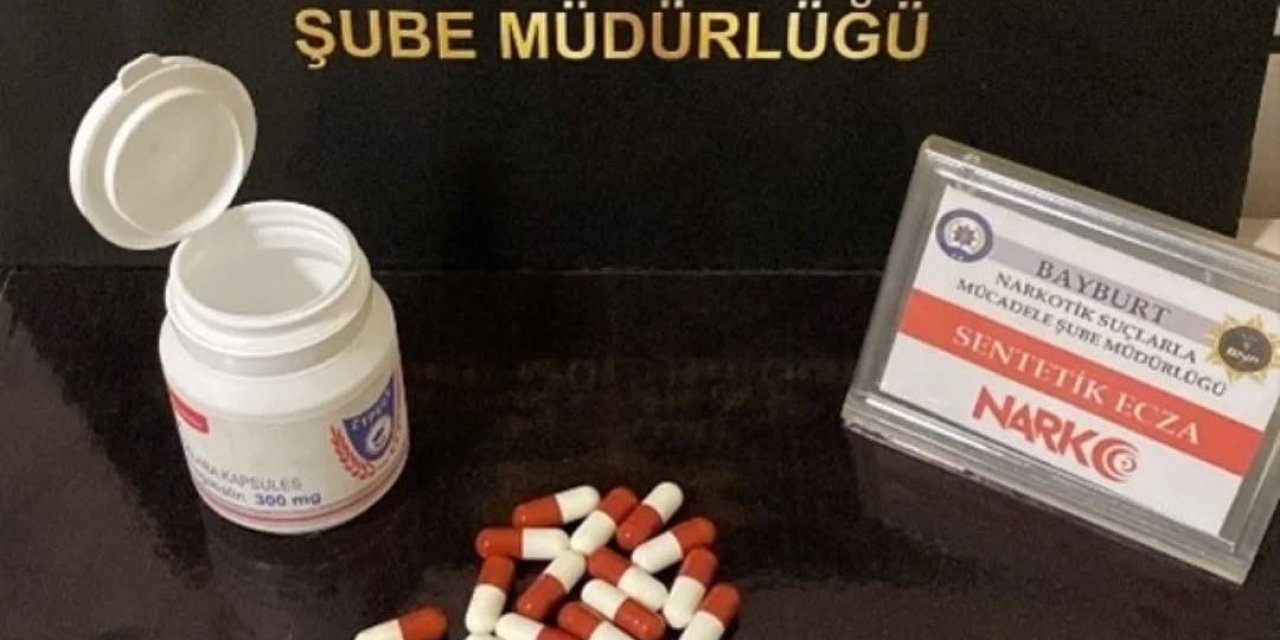 Bayburt'ta uyuşturucu operasyonu!