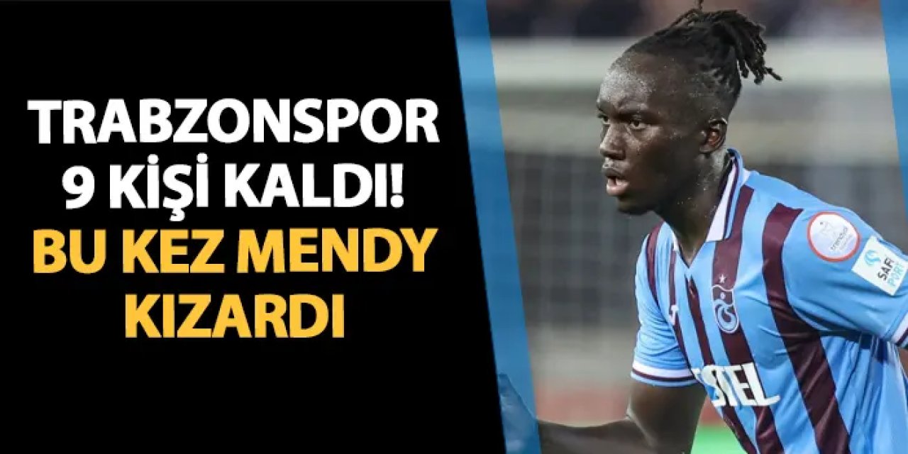 Trabzonspor'da şok üstüne şok! Bordo mavililer 9 kişi kaldı