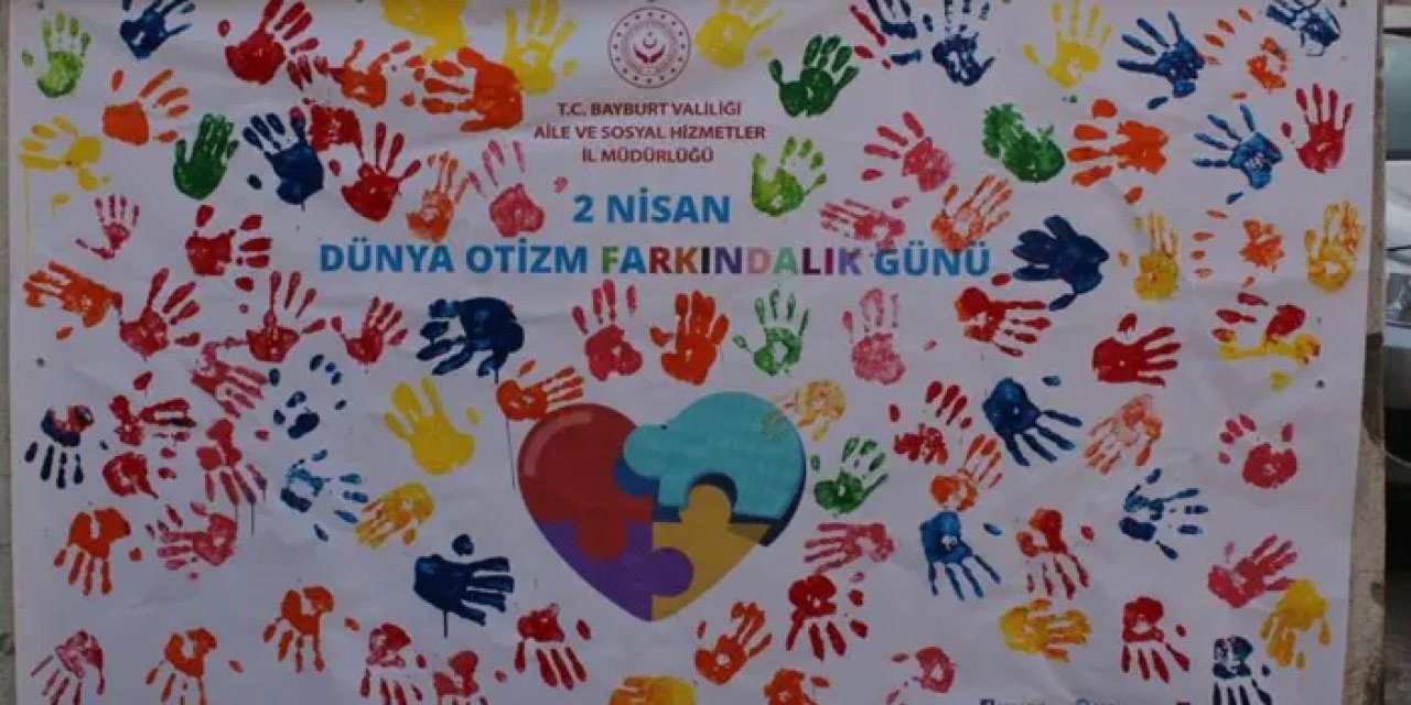 Bayburt’ta otizme dikkat çekildi!