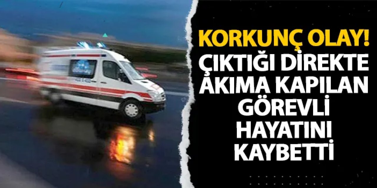 Ordu’da korkunç olay! Çıktığı direkte akıma kapılan görevli hayatını kaybetti