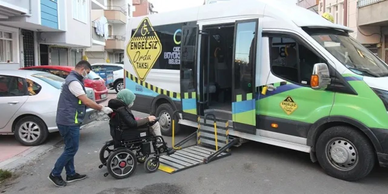 Ordu’da Engelsiz Taksi binlerce kişiye hizmet verdi!