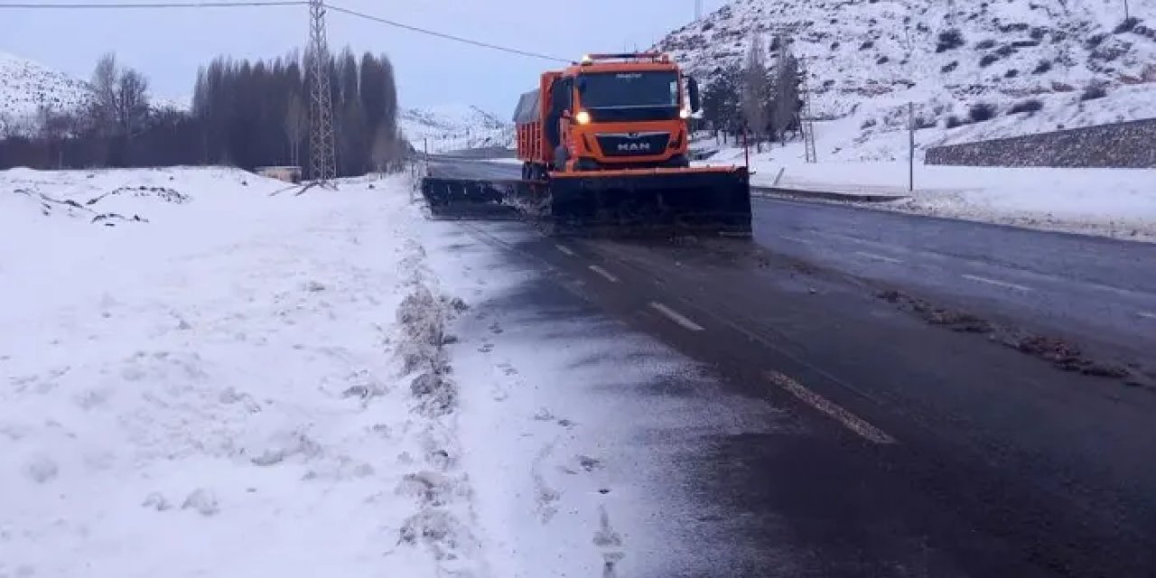 Bayburt Kop Dağı’nda kar ve tipi etkili oldu!