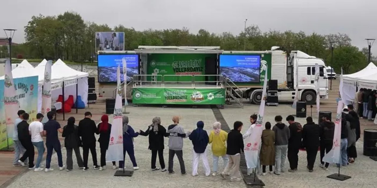 Samsun’da Çevre Tırı ile öğrencilere doğa sevgisi aşılandı!