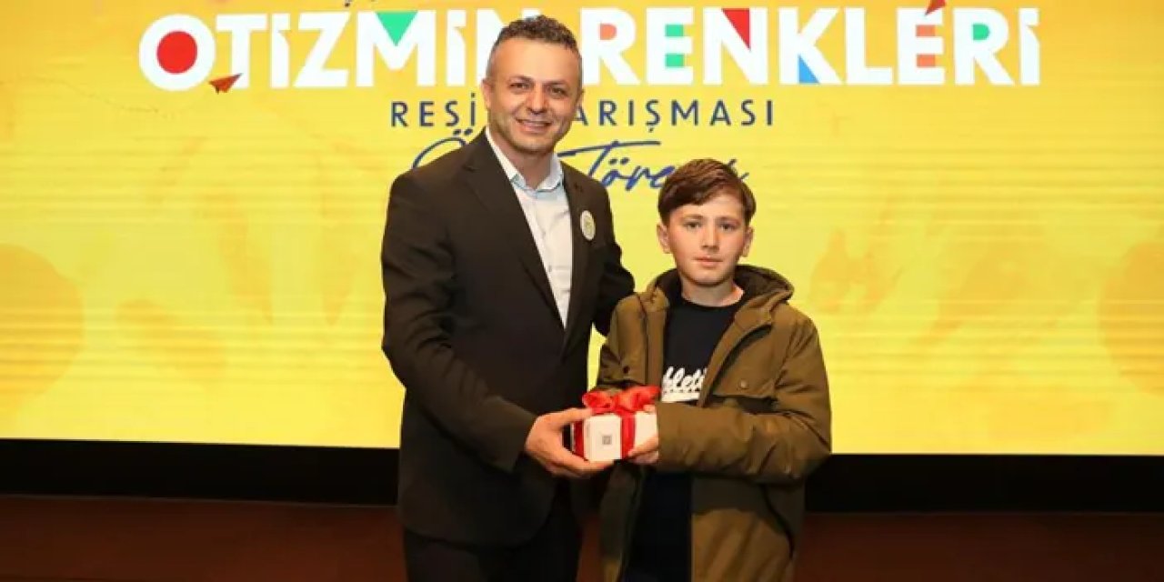 Samsun’da çocukların gözünden otizmin renkleri!