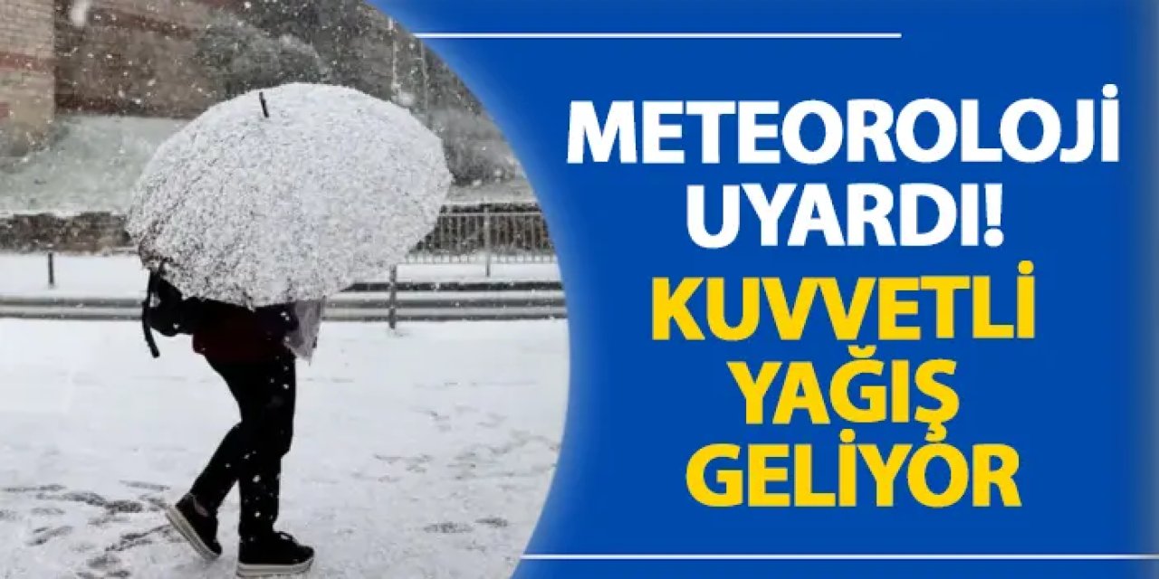 Karadeniz’de Soğuk ve Yağışlı Hava: 32 İle Kar Uyarısı