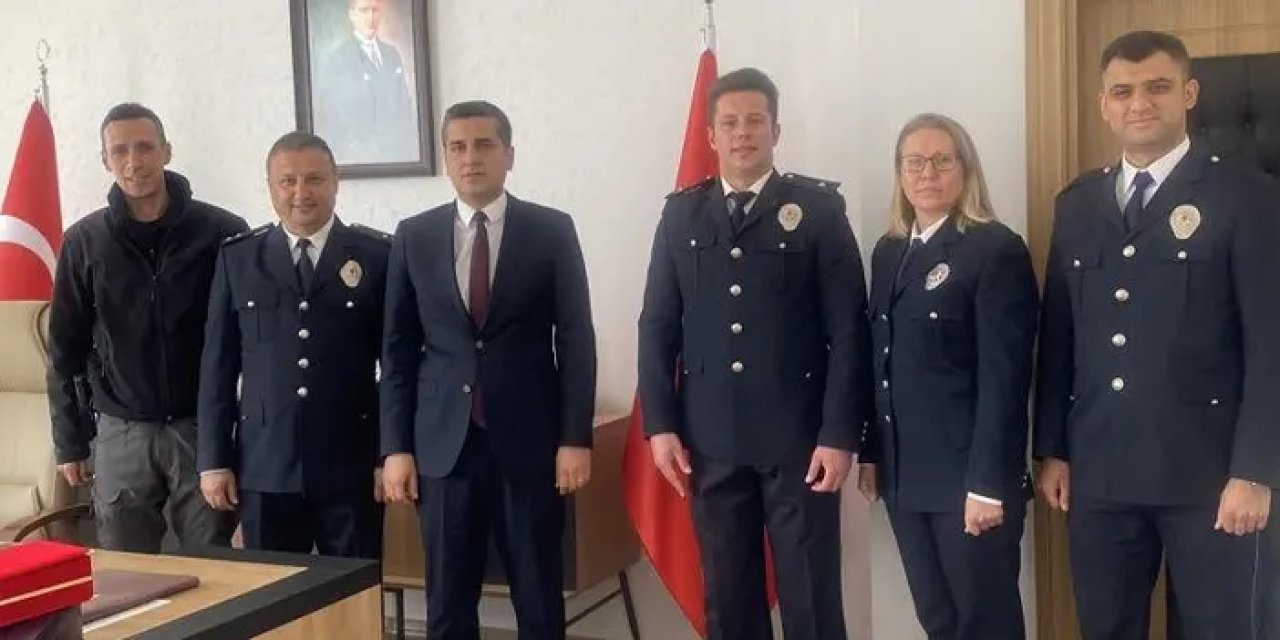 Bayburt Aydıntepe Kaymakamı Böçkün’e emniyetten ziyaret