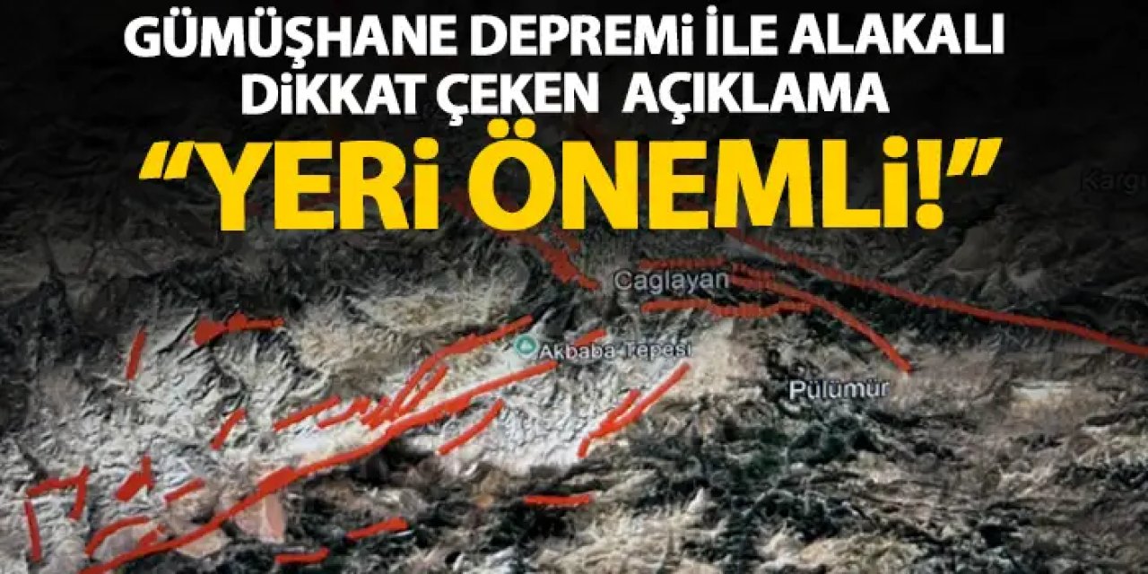 Trabzon sabah saatlerinde sallandı! Naci Görür depremin yerine dikkat çekti
