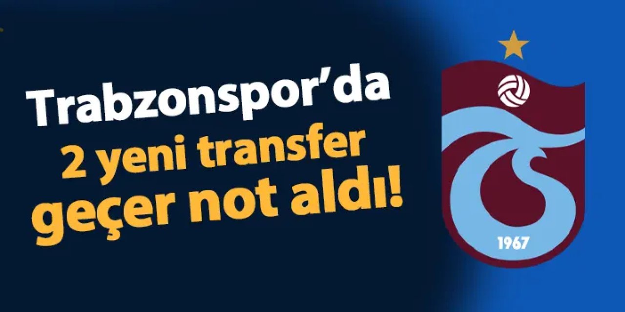 Trabzonspor'da Zubkov ve Sikan geçer not aldı