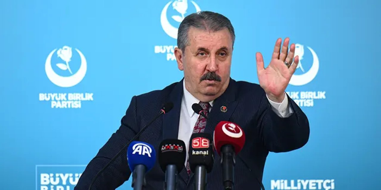Mustafa Destici: Gündüz kuşağı programları derhal durdurulsun ve yasaklansın
