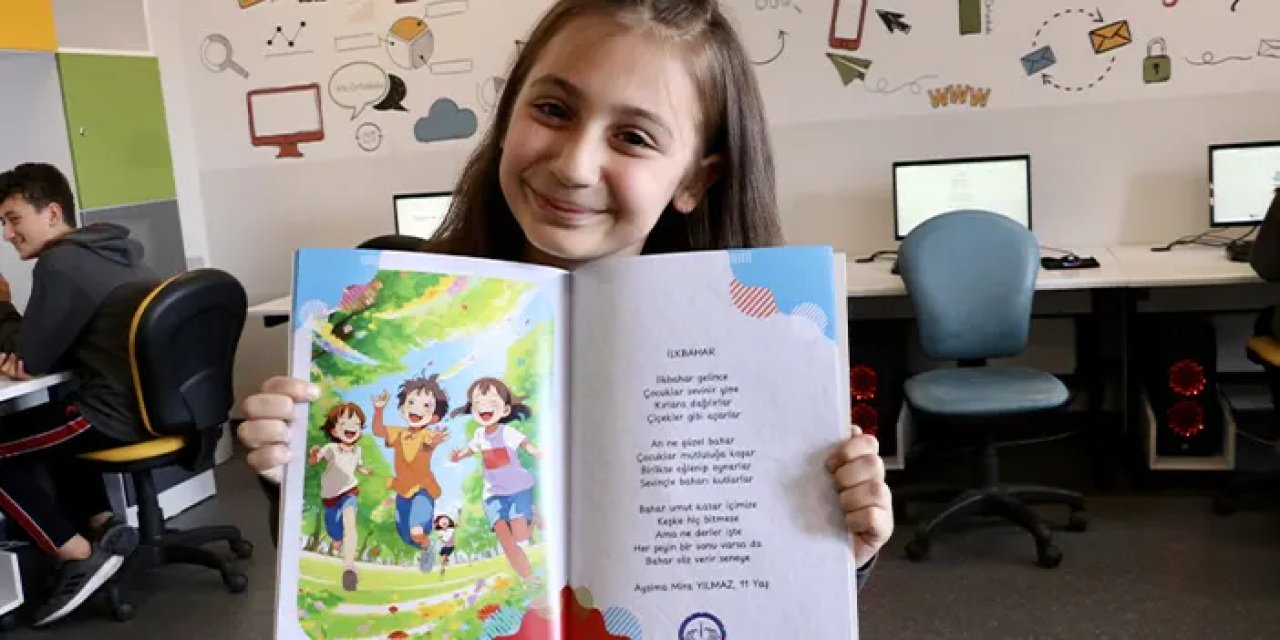 Trabzon'da ortaokul öğrencilerinden yapay zekâ destekli dijital kitap