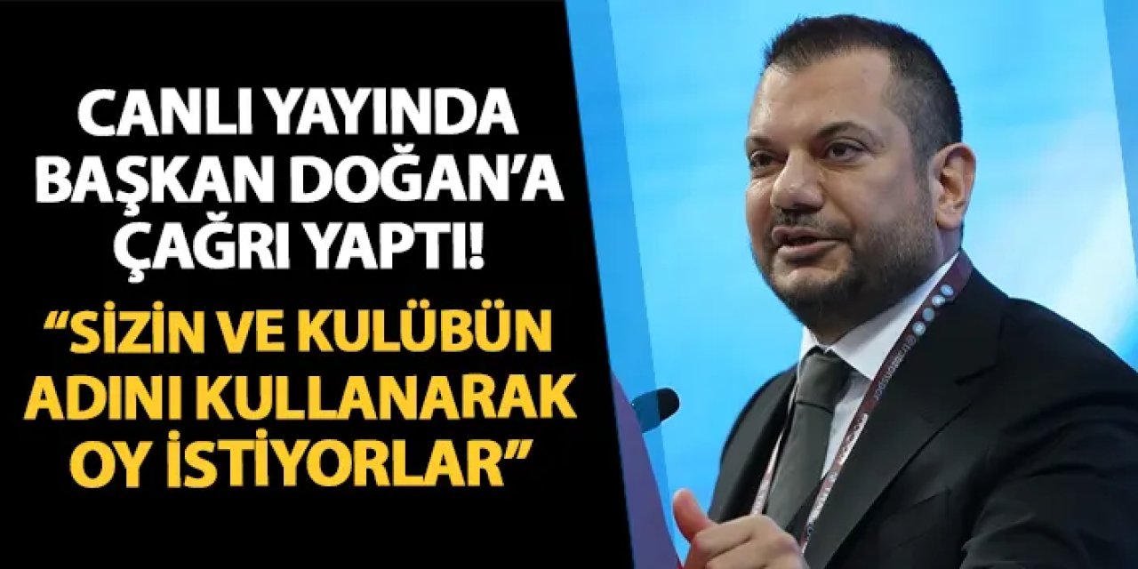 Trabzon Gazeteciler Cemiyeti'ndeki seçim öncesi flaş sözler! Ertuğrul Doğan'a seslendi: "Adınızı kullanarak oy istiyorlar"