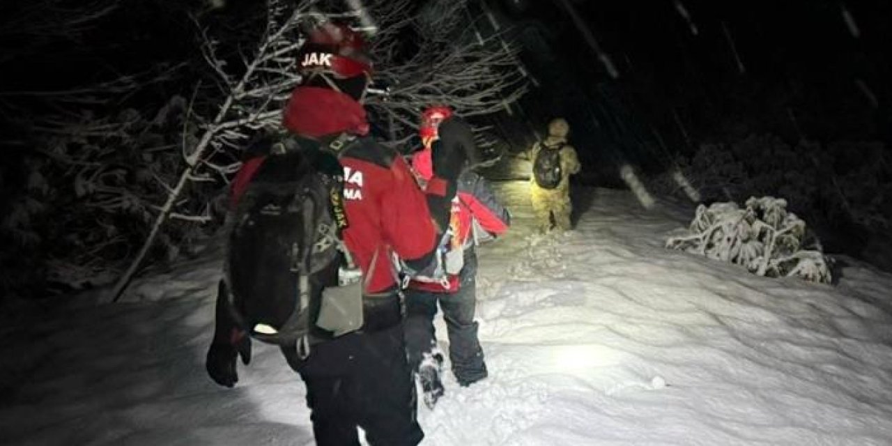 Artvin'de kaçak yollarla giren 4 şahıs  yakalandı