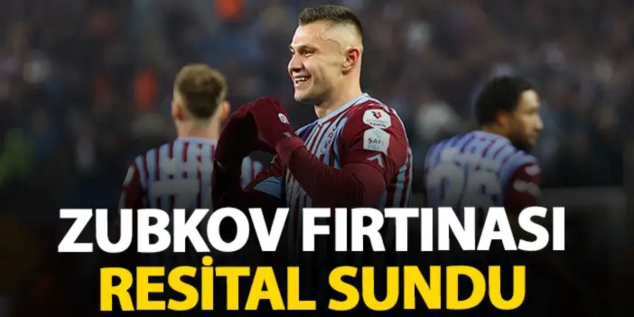 Trabzonspor'da Oleksandr Zubkov fırtınası
