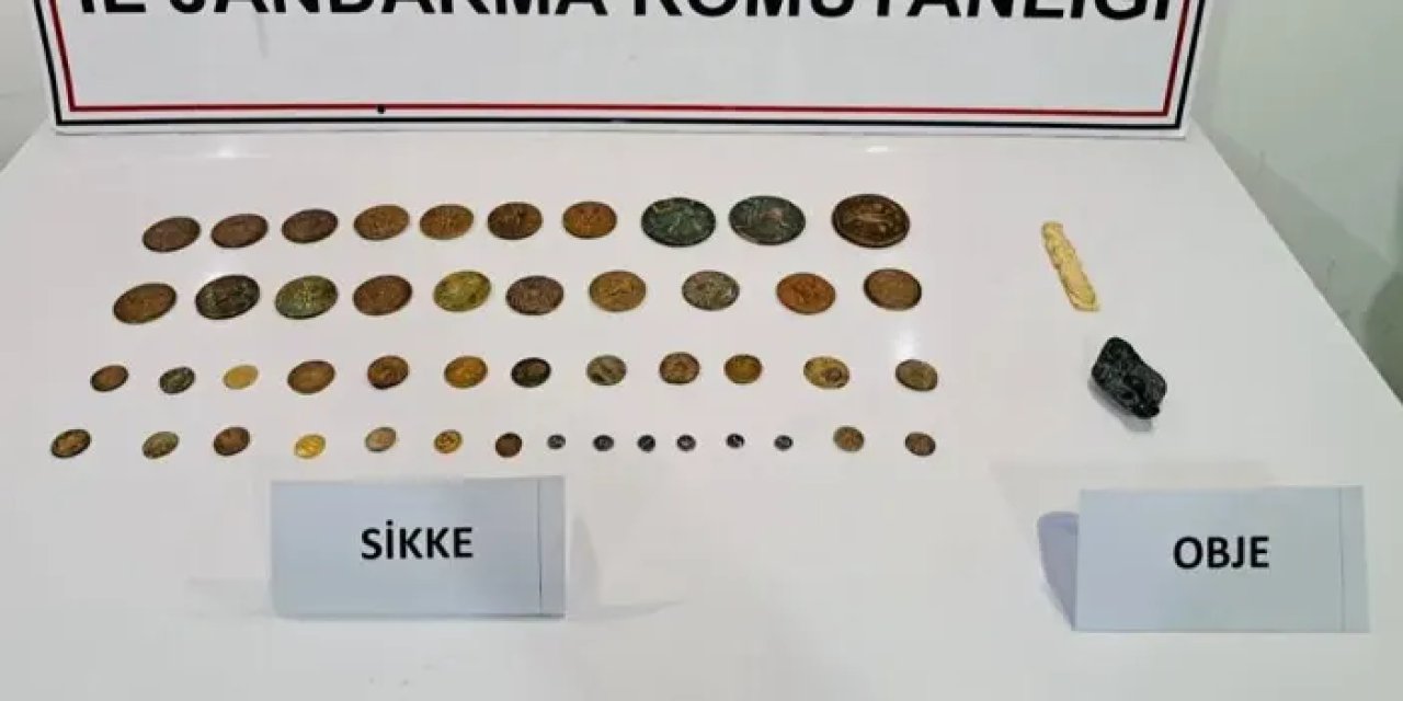 Samsun’da 47 adet sikke ele geçirildi!