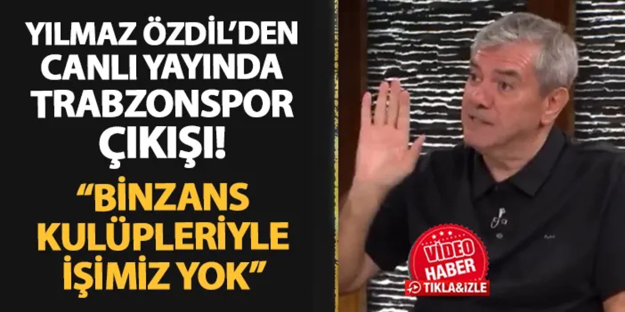 Ünlü gazeteci Yılmaz Özdil'den canlı yayında Trabzonspor çıkışı! "Bizans kulüpleriyle işimiz yok"