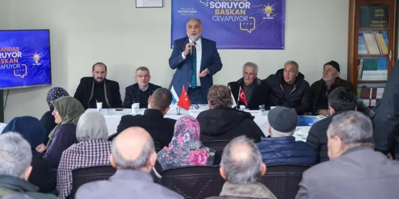 Samsun’da vatandaş sordu Başkan Sandıkçı cevap verdi!