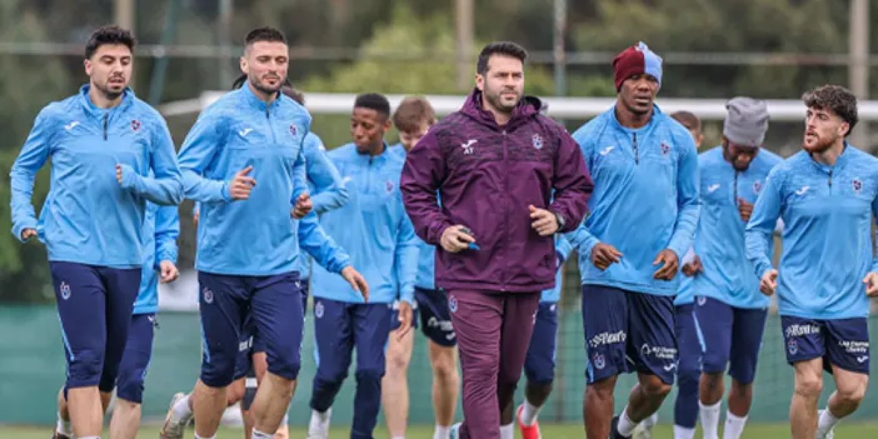 Trabzonspor'da Adana Demirspor hazırlıkları sürüyor