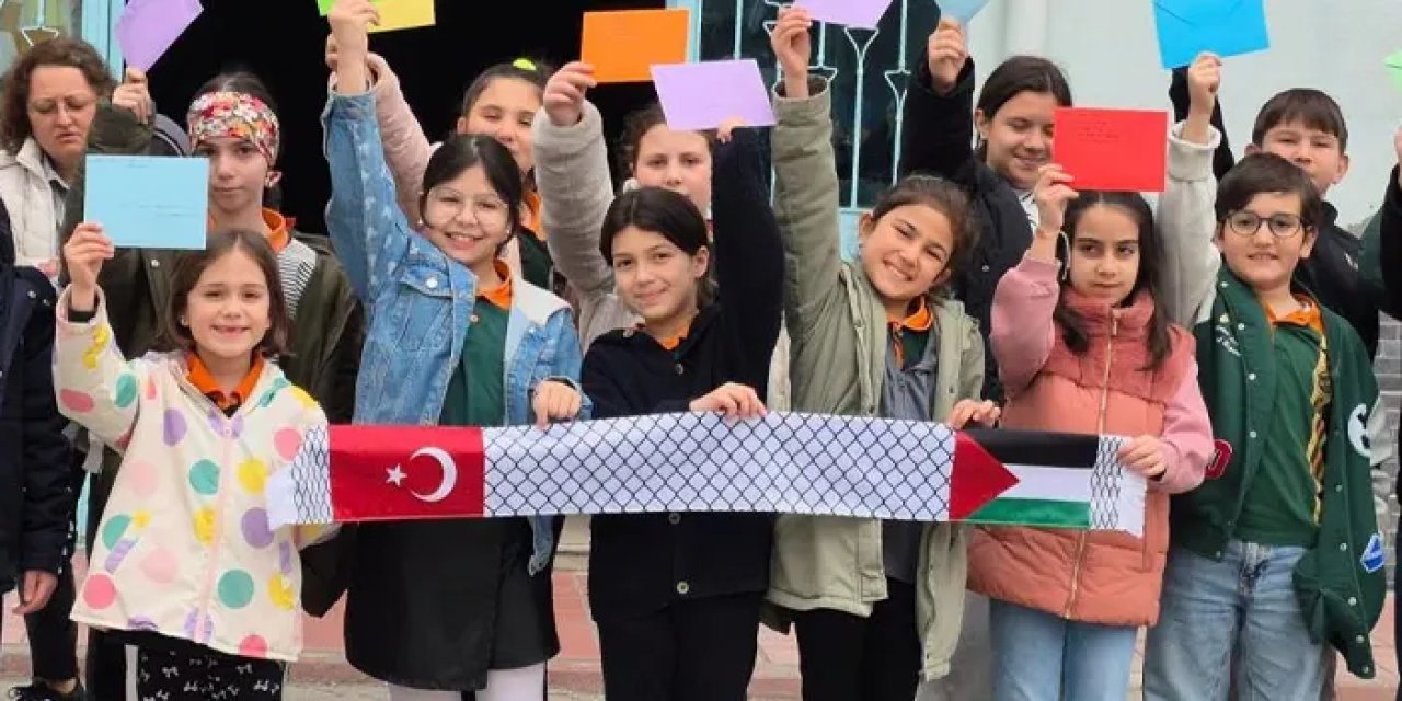 Samsun’dan UNICEF’e 55 mektupluk barış çağrısı!