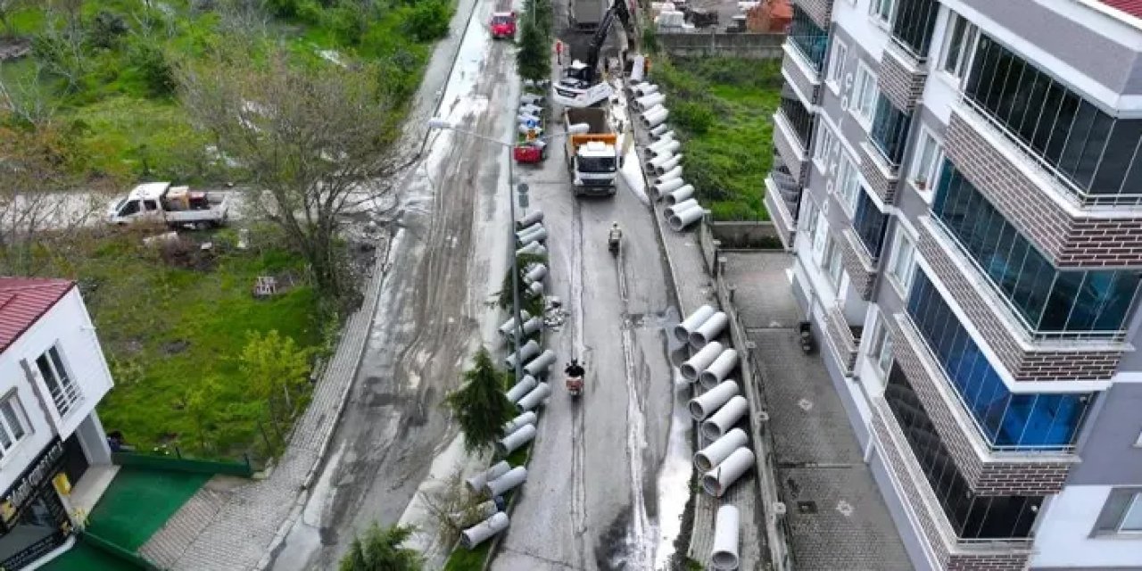 Samsun Büyükşehir Belediyesi’nden altyapıya neşter!