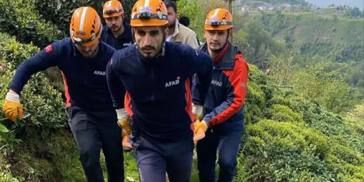 Rize’de ilkel teleferik faciası: Sırma teline takılarak hayatını kaybetti