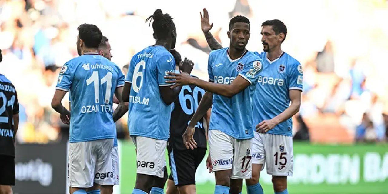 Trabzonspor Adana Demirspor'u tek golle geçti!