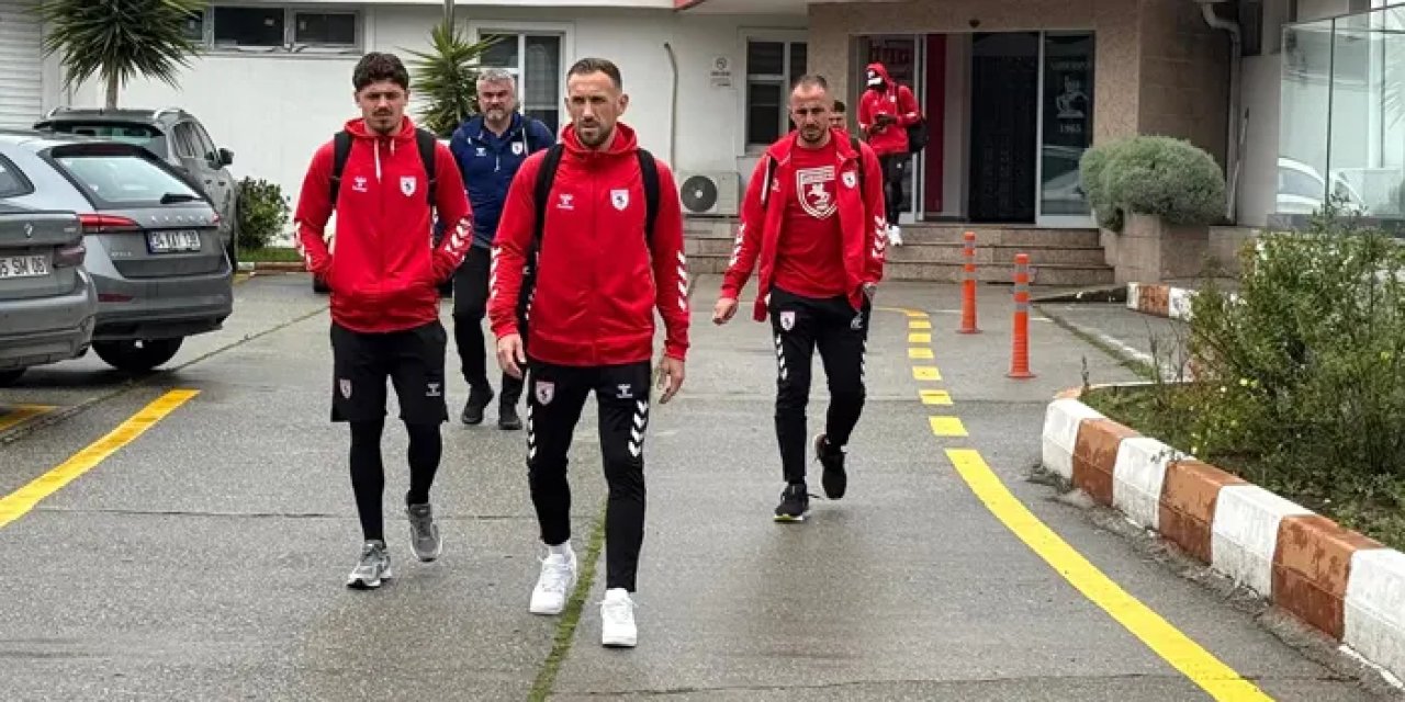 Samsunspor Alanyaspor deplasmanı için yola çıktı!