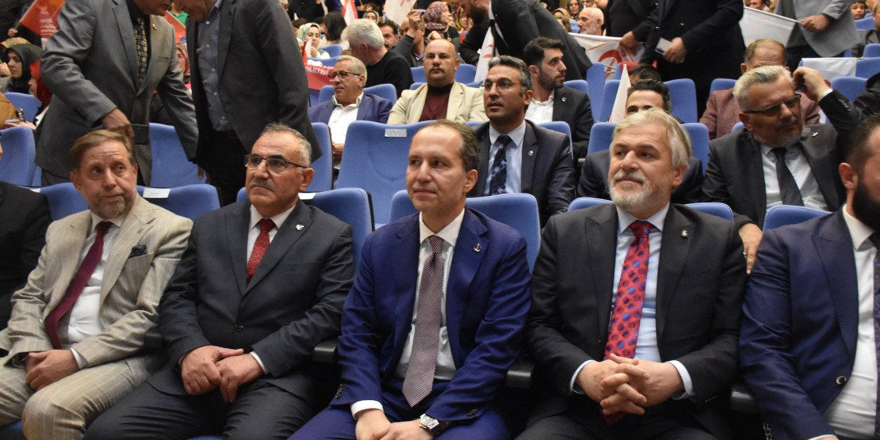 Fatih Erbakan Gümüşhane'ye gitti