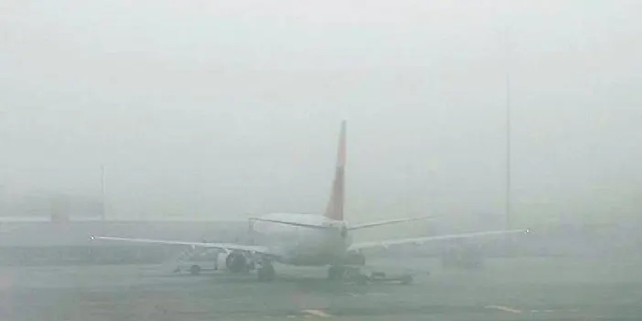 Ordu-Giresun Havalimanı’nda Yoğun Sis Uçuşları Etkiledi
