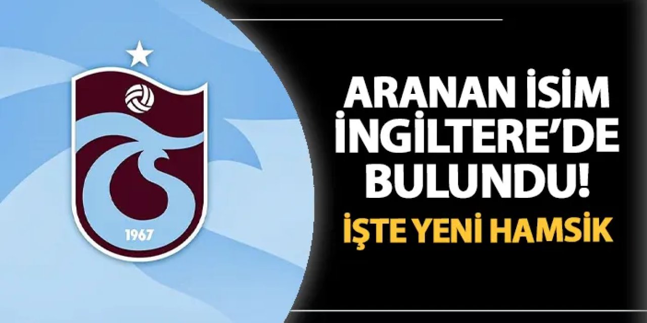 Trabzonspor aradığı 8 numarayı İngiltere'de buldu! İşte yeni Marek Hamsik