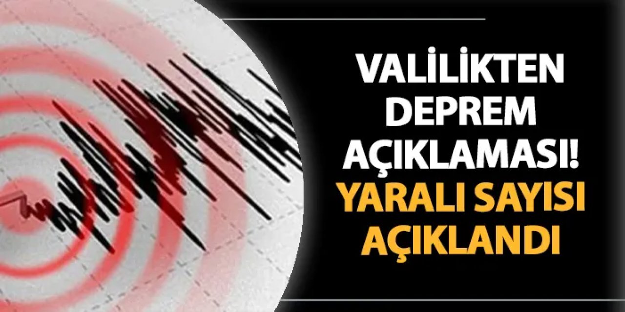 İstanbul Valiliği: "Depremde 151 kişi yaralandı"