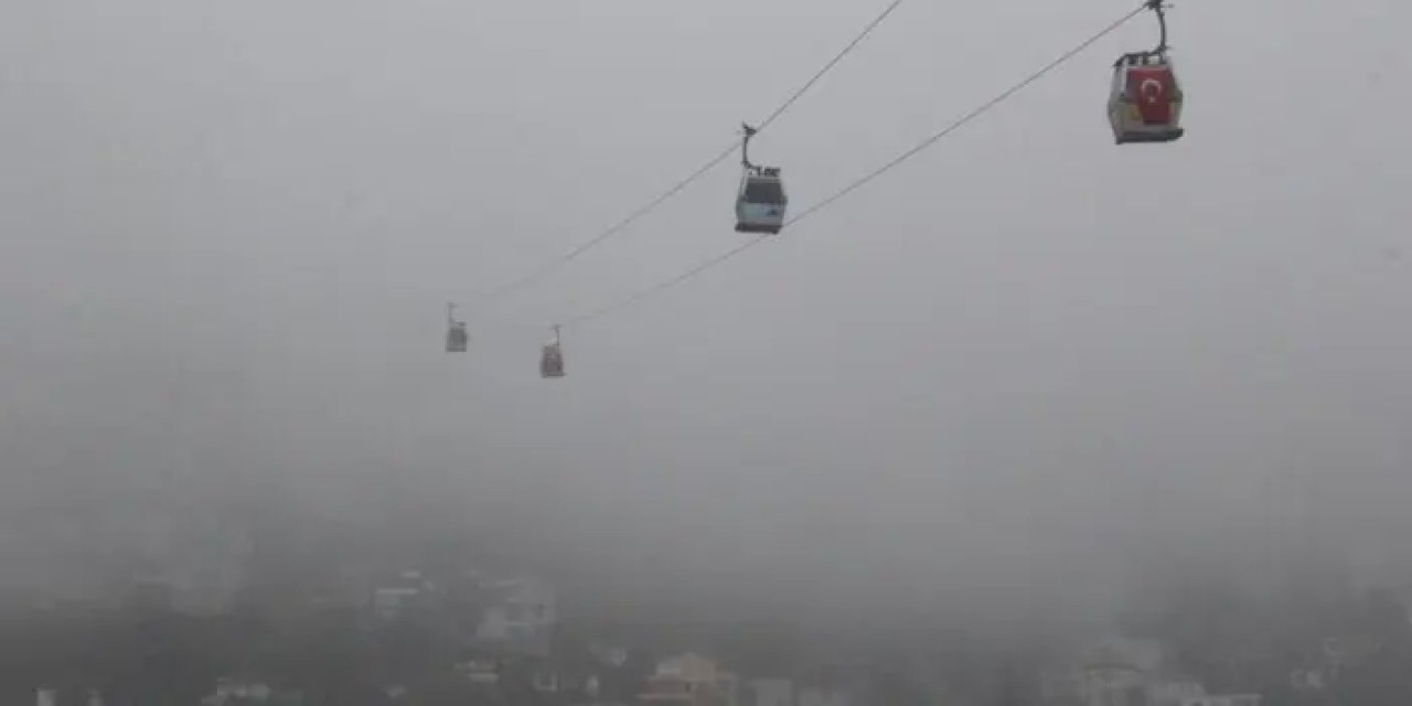 Ordu’da sis etkili oldu! Görüş mesafesi düştü