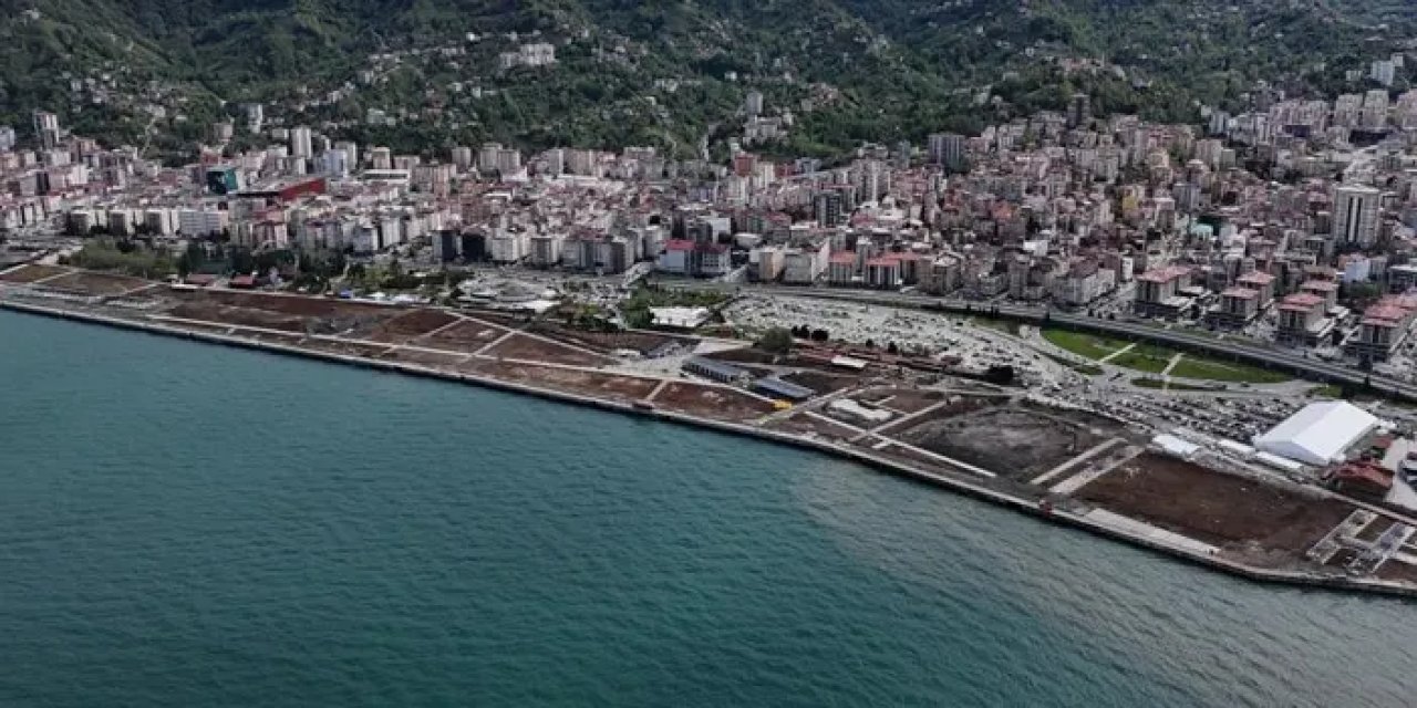Rize’de Millet Bahçesi’nin ilk etabı tamamlanıyor