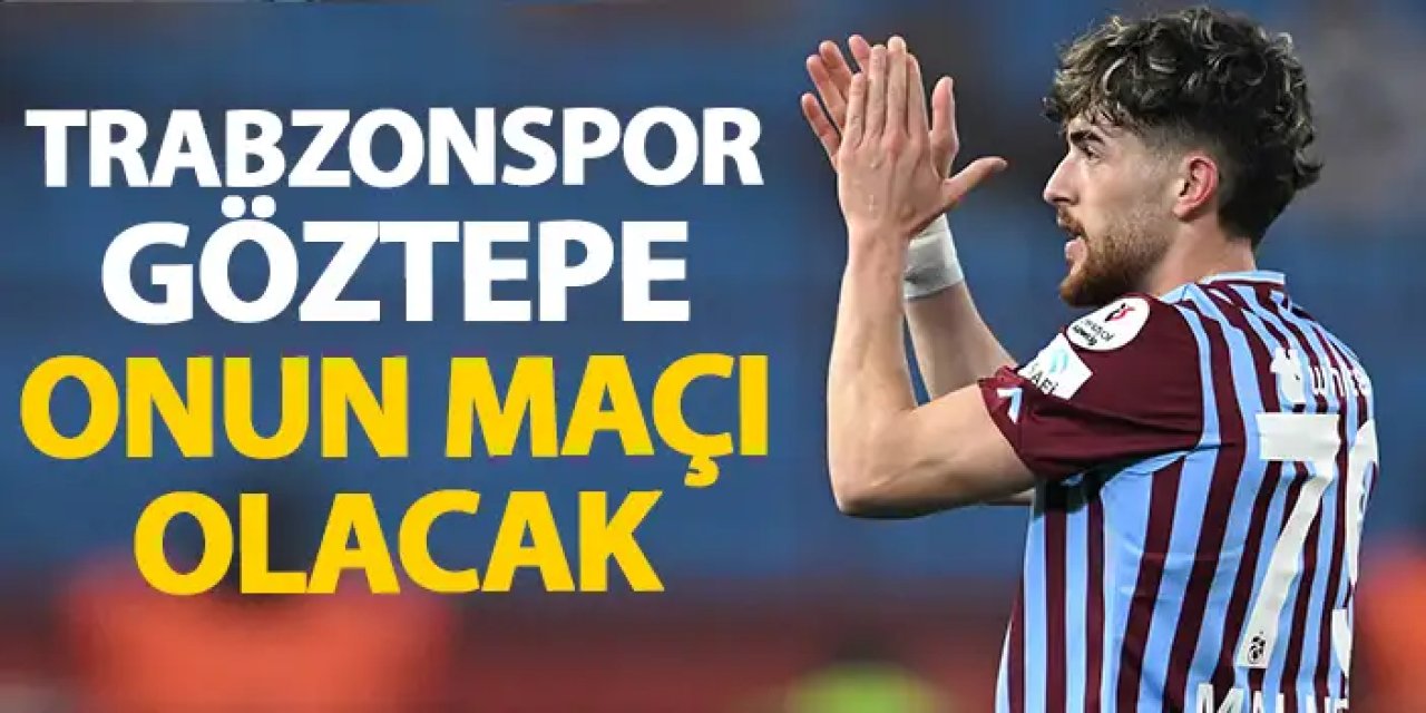 Trabzonspor'un Göztepe karşılaşması Malheiro'nun maçı olacak