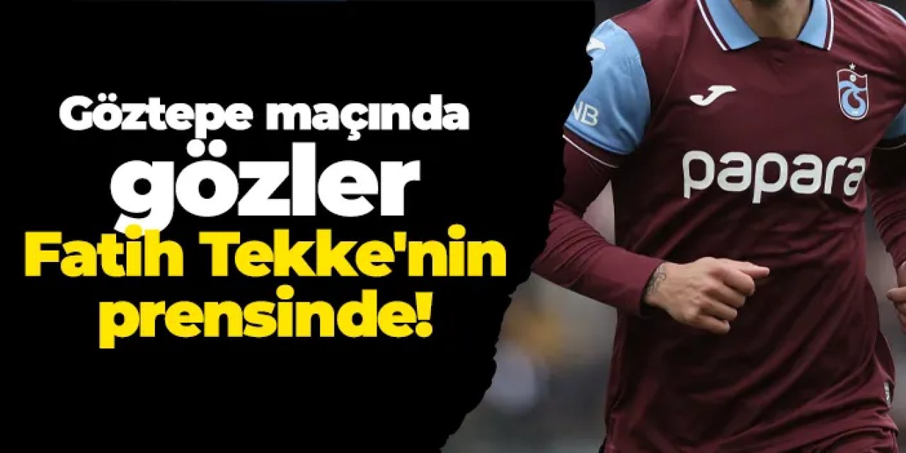 Fatih Tekke'nin en büyük kozu! Kupanın anahtarı onda