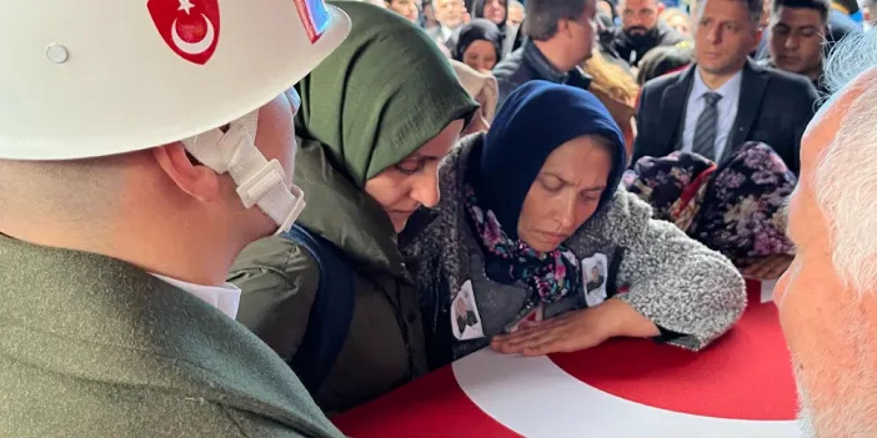 Şehit Berat Mecit Day Trabzon'da son yolculuğuna uğurlandı