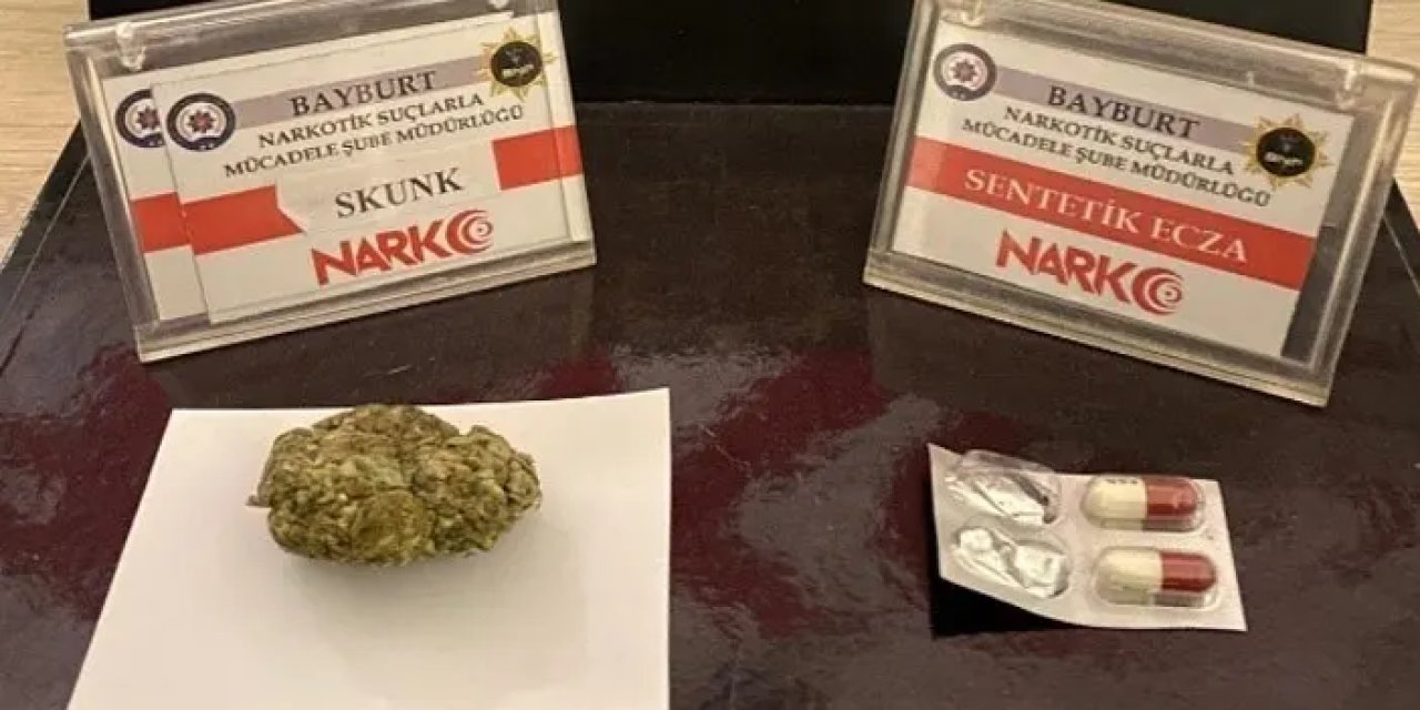 Bayburt’ta 4 şüpheliye uyuşturucu kullanmaktan işlem!