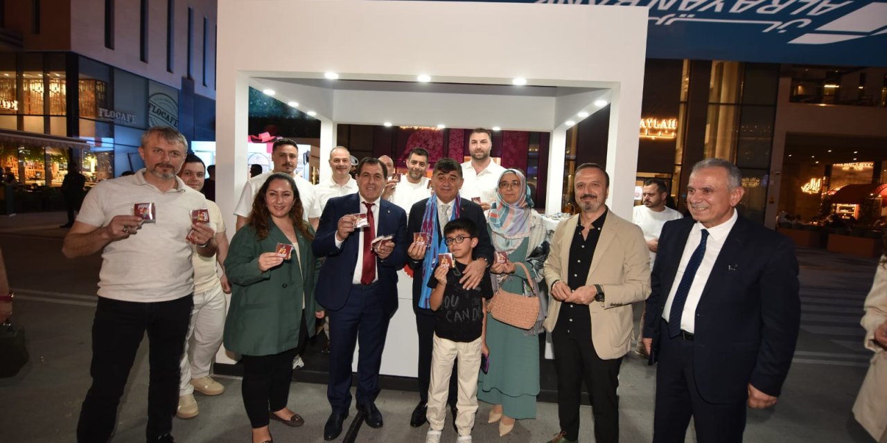 Trabzon fındığı Katar'da tanıtıldı