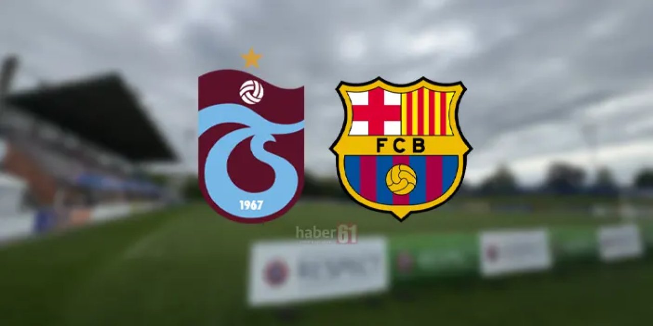 Trabzonspor - Barcelona U19 UEFA Gençlik Ligi maçında kozlarını paylaşacak.