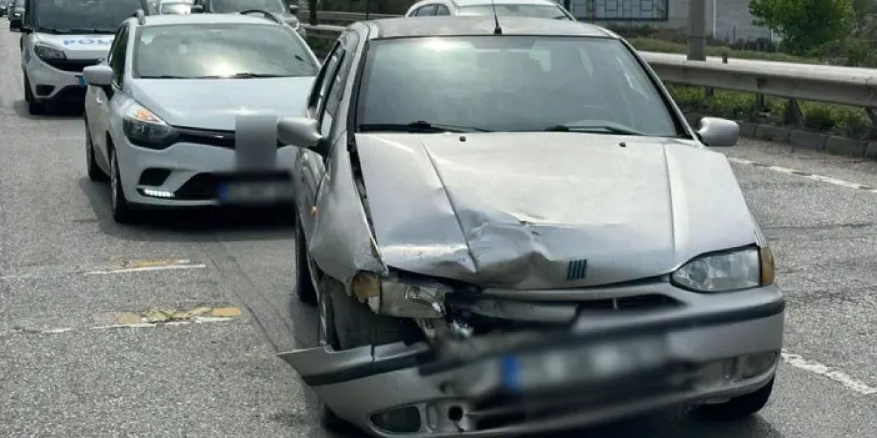 Samsun’da otomobiller çarpıştı! 1 yaralı var