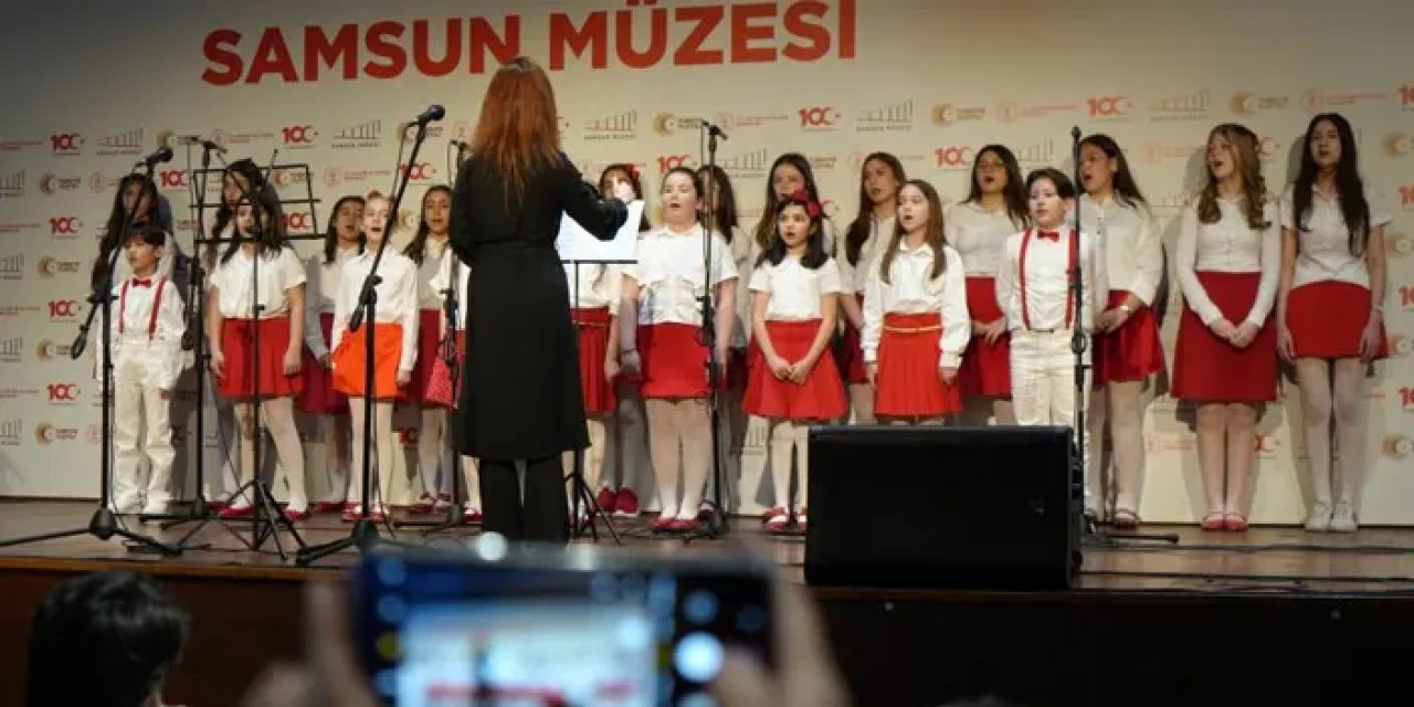 Samsun’da 23 Nisan kutlamaları konser ile final yaptı