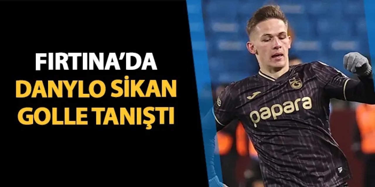 Trabzonspor'da Ukraynalı oyuncu ilk golünü attı