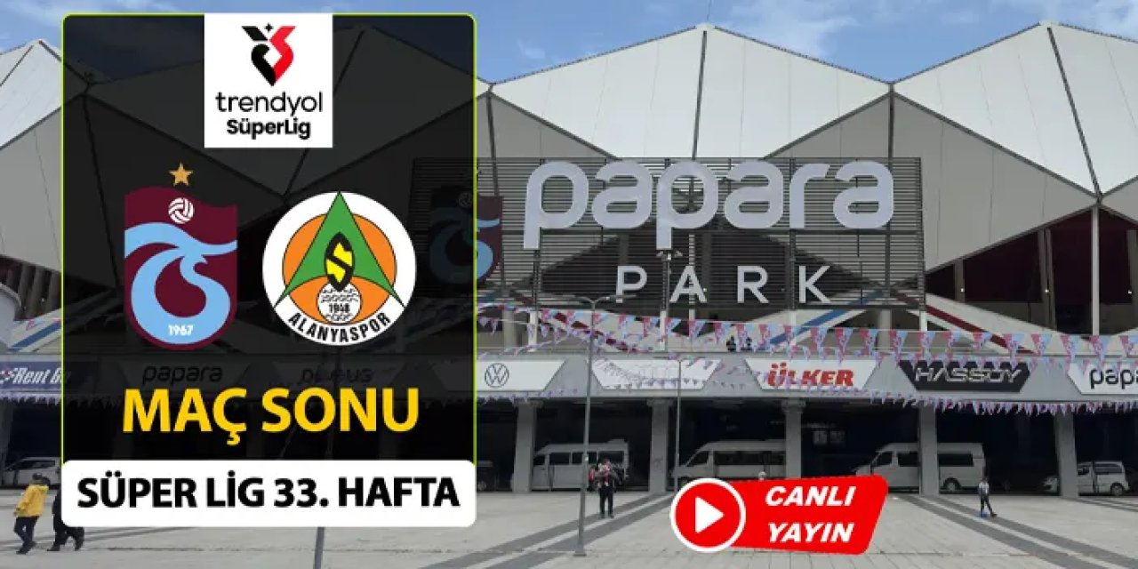 Trabzonspor 4-3 Alanyaspor l Maç sonu Papara Park'tan gelişmeler