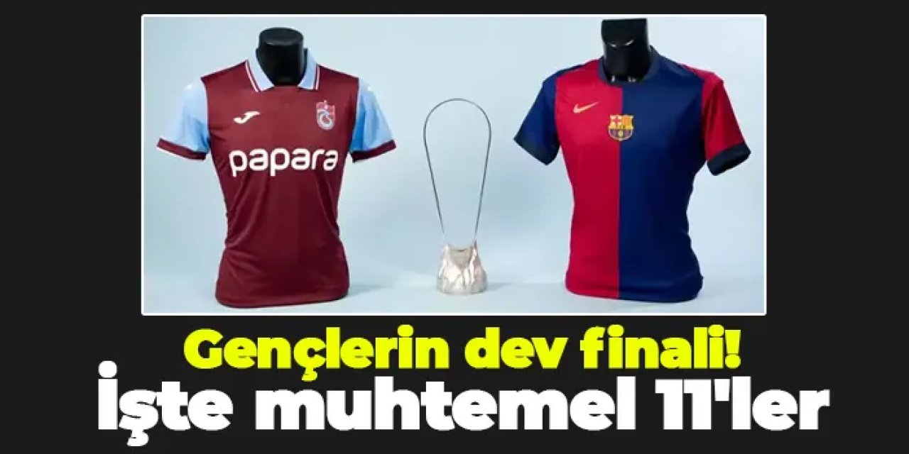 Trabzonspor U19 takımı, bugün İspanyol devi Barcelona U19 ile karşı karşıya gelecek.