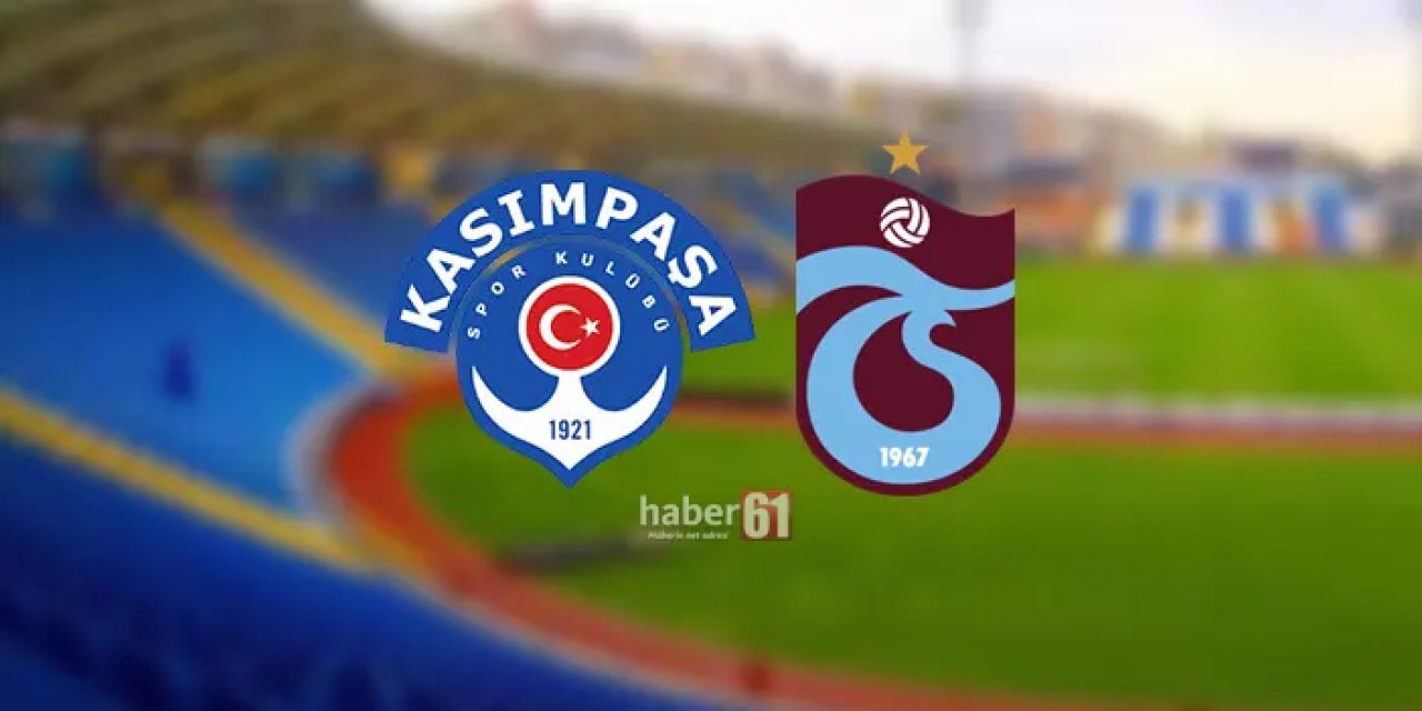Trabzonspor, Süper Lig'de 34. haftada Kasımpaşa'ya konuk olacak.